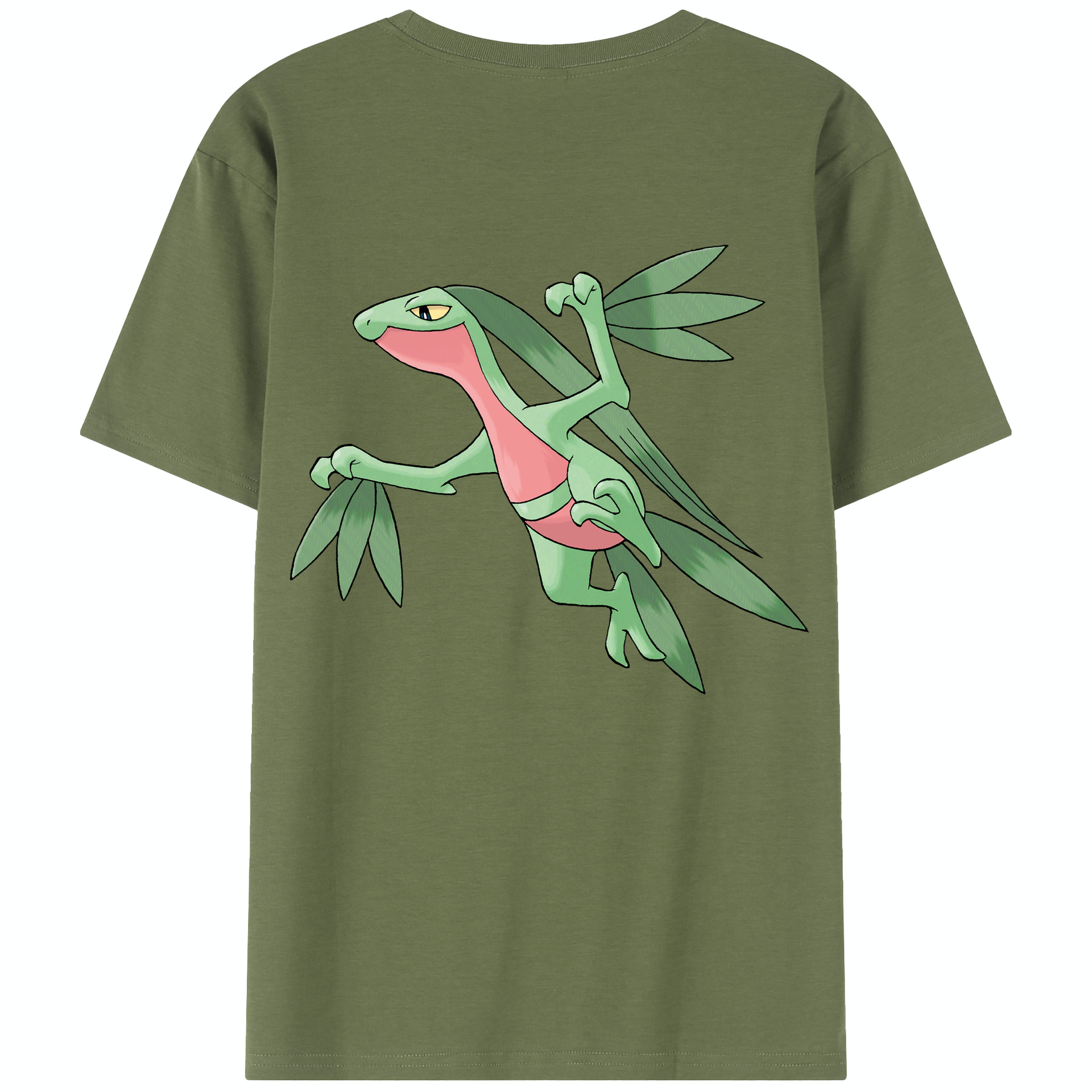 （画像用） ポケットモンスター Pokémon 綿100％半袖Tシャツ（背面プリント）